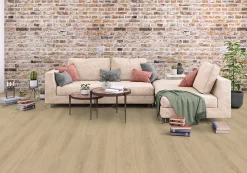 Gerflor Lame PVC clipsable Senso Clic 3 décor bois scandinave 21,2 x 123,9 cm, (vendue au carton)- Dalle Et Lame Pvc