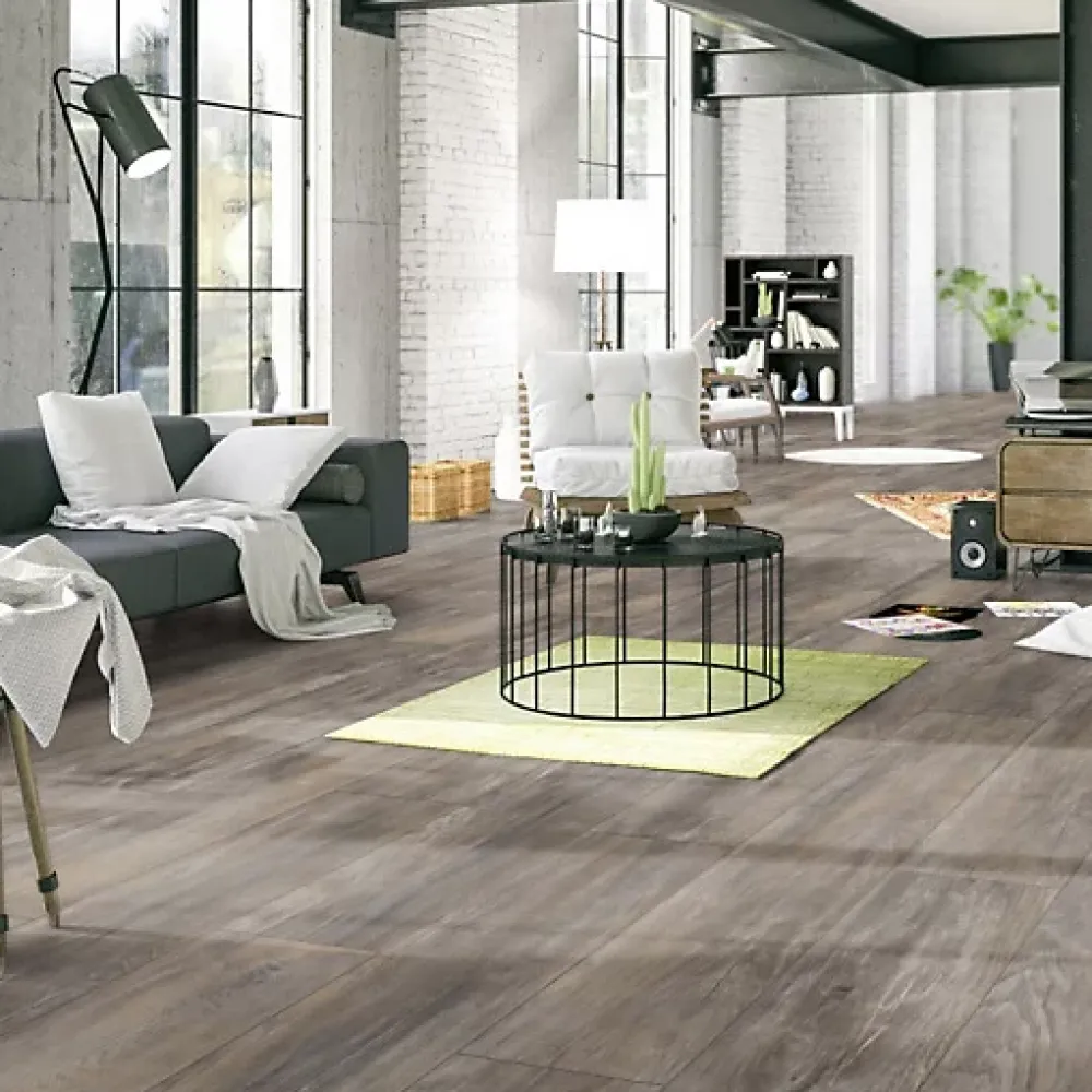 Décoweb Lame sol XXL Stratifié - KronoSwiss V4 Helvetic - Lago di Lugano 5G - Paquet de 1,801 m²- Sol Stratifié