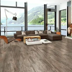 Décoweb Lame sol XXL Stratifié - KronoSwiss V4 Helvetic - Lago di Lugano 5G - Paquet de 1,801 m²- Sol Stratifié