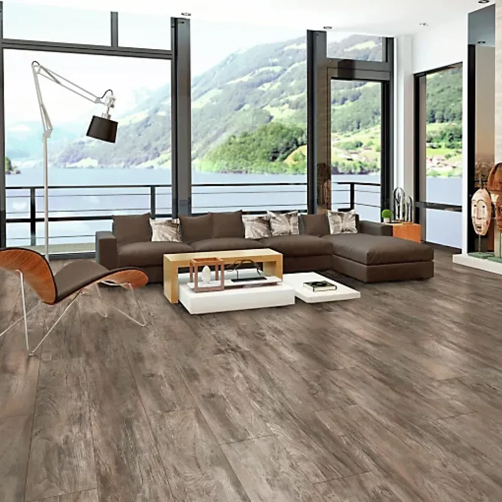 Décoweb Lame sol XXL Stratifié - KronoSwiss V4 Helvetic - Lago di Lugano 5G - Paquet de 1,801 m²- Sol Stratifié