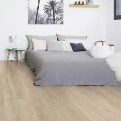 Gerflor Lame vinyle - Creation 55 rigid acoustic à clipser - spécial rénovation - Twist - Paquet de 1,73 m²- Dalle Et Lame Pvc