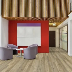Gerflor Lame vinyle - Creation 40 rigid acoustic à clipser - Longboard - Paquet de 2 m²- Dalle Et Lame Pvc