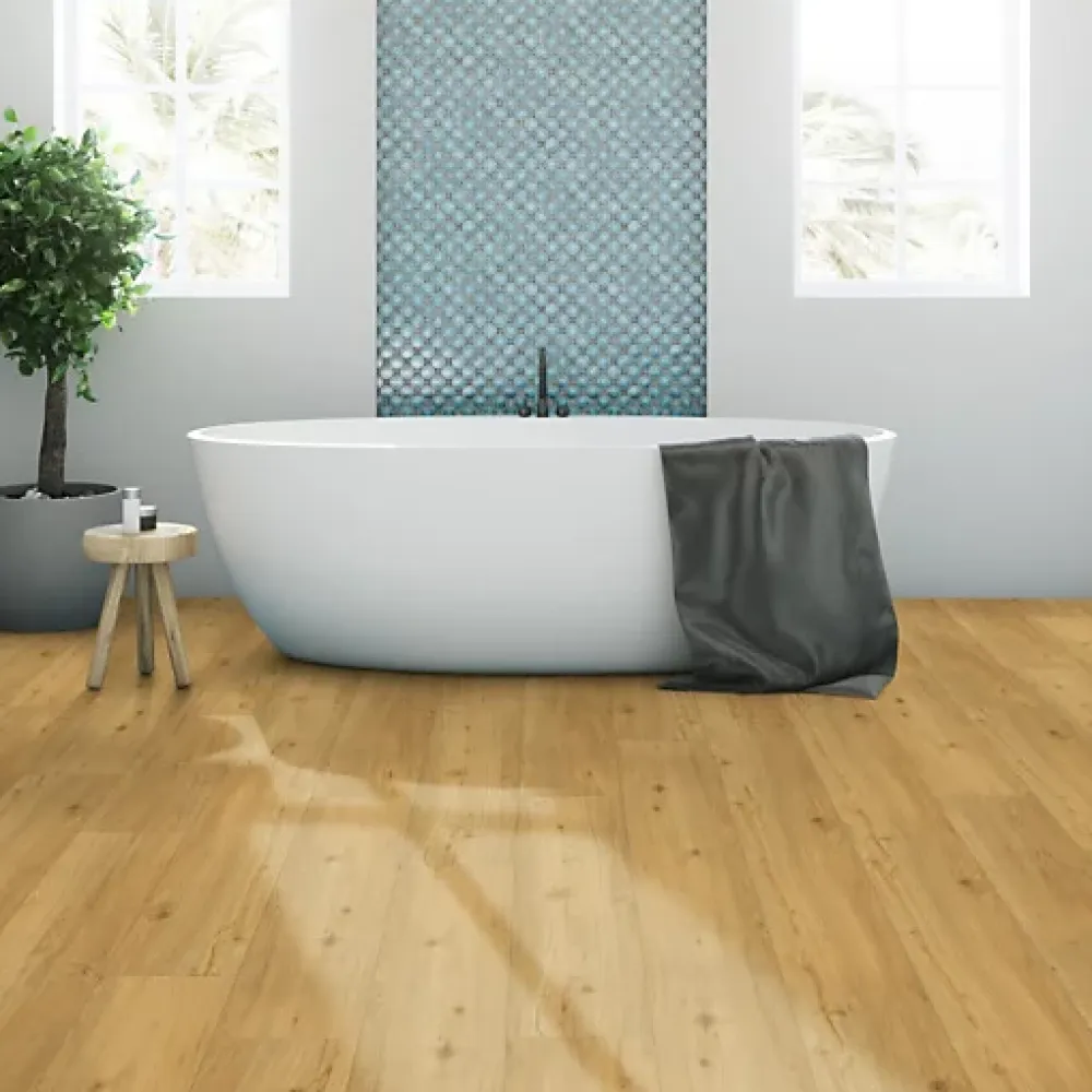 Gerflor Lame vinyle - Creation 40 rigid acoustic à clipser - Ballerina - Paquet de 2 m²- Dalle Et Lame Pvc