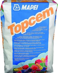 Mapei Liant hydraulique pour réalisation de chape TOPCEM - Sac de 20 kg- Ragréage Et Primaire Pour Carrelage