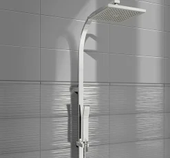 GoodHome Listel 2 x 60 cm Palmi gris- Listel Carrelage