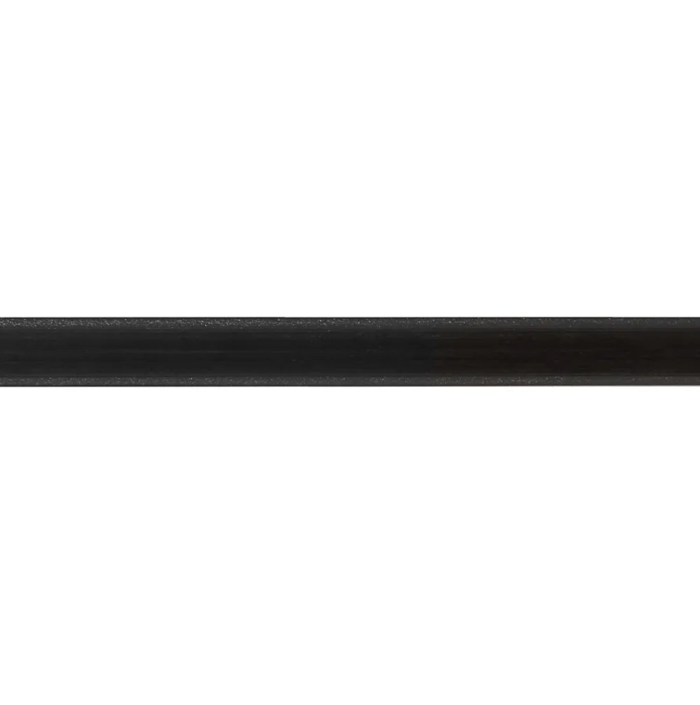 MATinter Listel Carrelage<Listel inox noir L.6 x l.0,3 cm x Ép.10 mm Mat inter