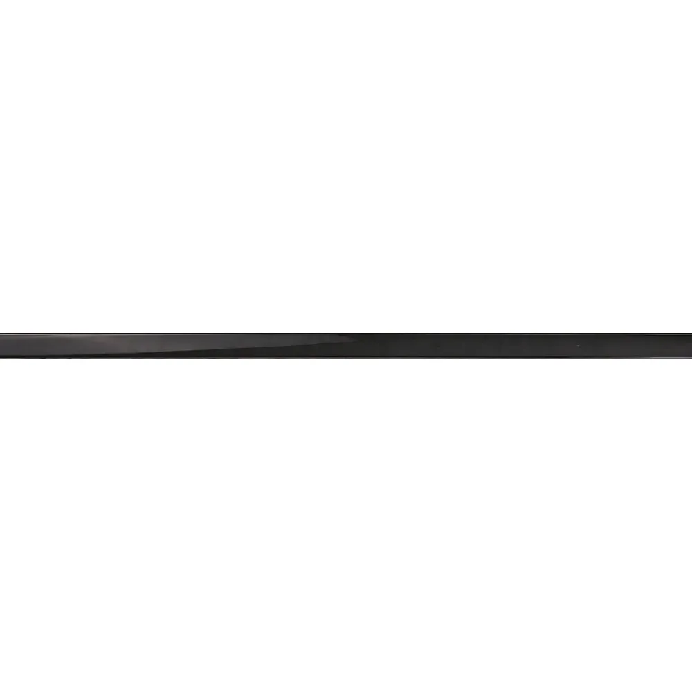 GoodHome Listel noir 2 x 60 cm Palmi- Listel Carrelage