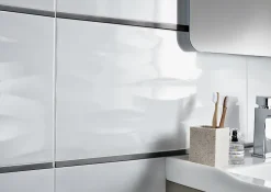 GoodHome Listel noir 2 x 60 cm Palmi- Listel Carrelage