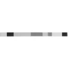 Listel noir brillant 2 x 40 cm Salerna GoodHome- Listel Carrelage