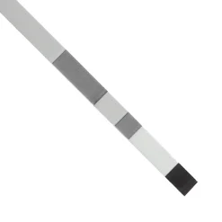 Listel noir brillant 2 x 40 cm Salerna GoodHome- Listel Carrelage