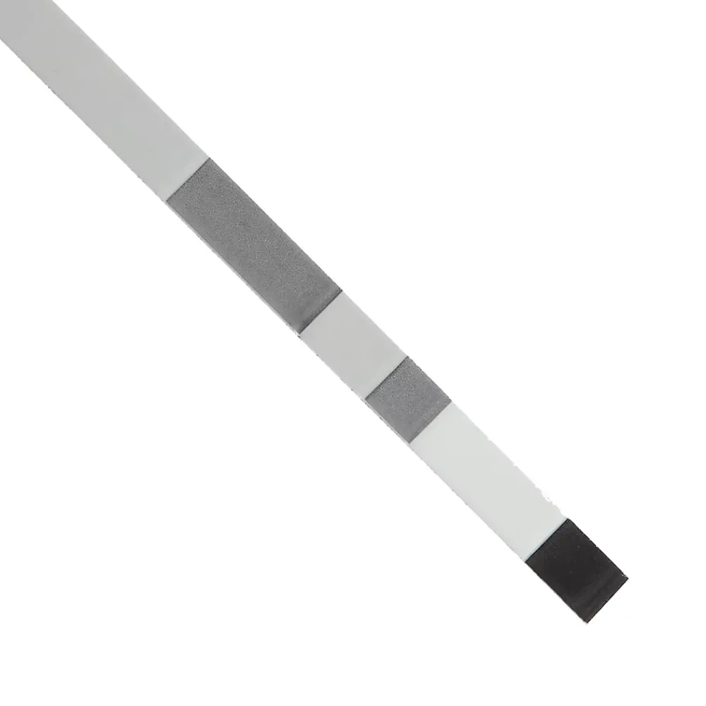Listel noir brillant 2 x 40 cm Salerna GoodHome- Listel Carrelage