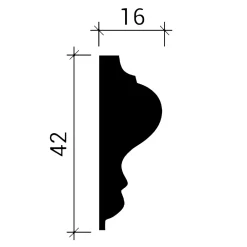 Profhome Moulure Et Rosace De Plafond<Élément de coin 152301 Élement décorative