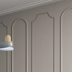 Profhome Élément de coin 152815 Élément décoratif- Moulure Et Rosace De Plafond