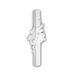 Profhome Élément de coin 152289 Élement décorative- Moulure Et Rosace De Plafond
