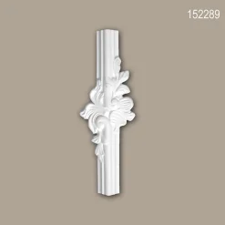 Profhome Élément de coin 152289 Élement décorative- Moulure Et Rosace De Plafond