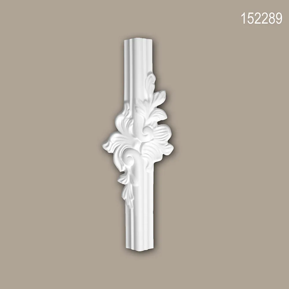 Profhome Élément de coin 152289 Élement décorative- Moulure Et Rosace De Plafond