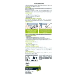Bostik Lot 3 colle parquets Fixation Plinthes 310ml- Colle Parquet