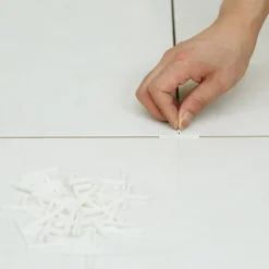 Diall Lot 250 croisillons en T écart 3 mm- Outils Du Carreleur