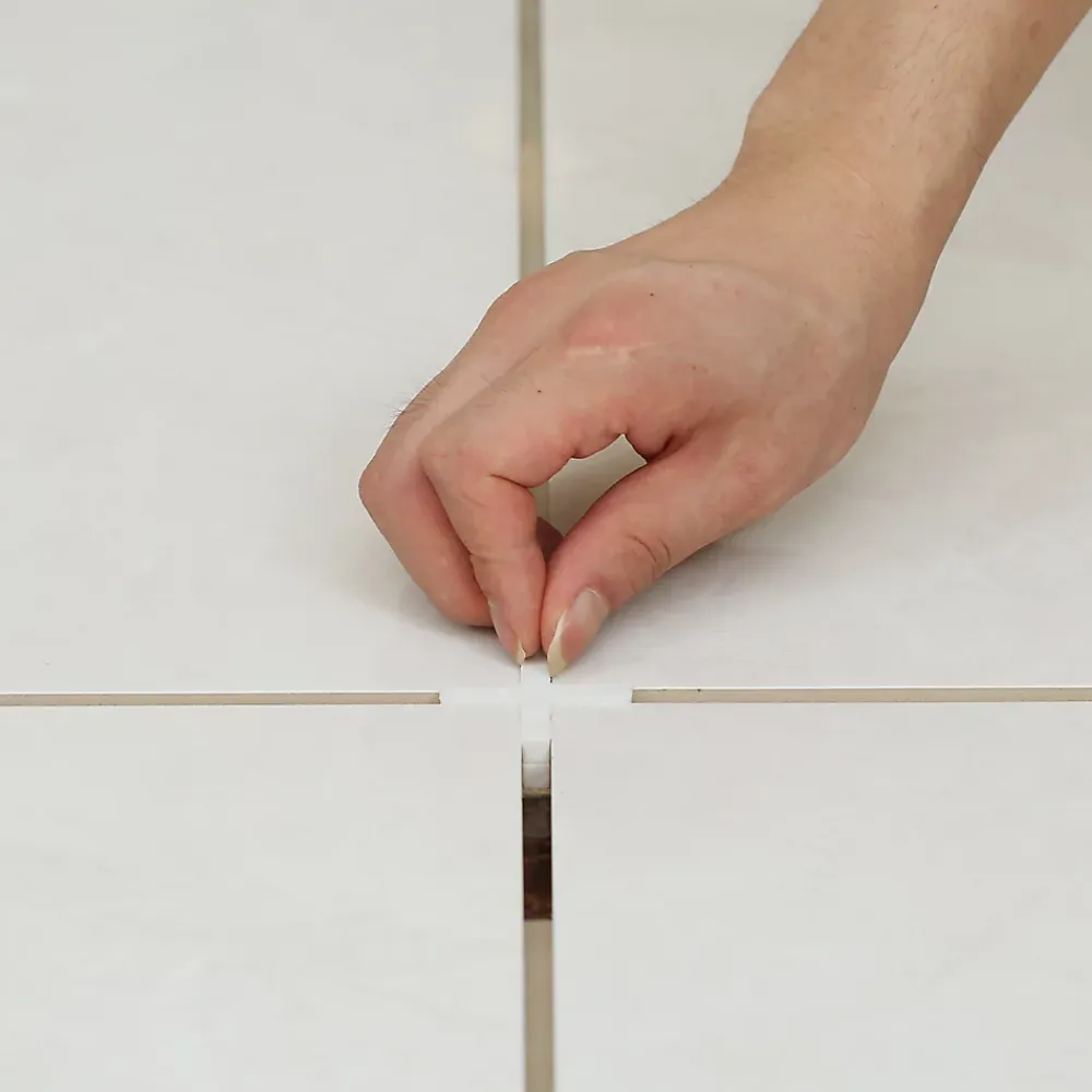 Diall Lot 250 croisillons en X écart 5 mm- Outils Du Carreleur