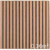 Quiet Wall Lambris Mural<Lot 2 Panneaux Muraux Acoustiques en Bois - 60x60cm - Cerisier Naturel - A Lattes - Panneau Tasseau de Bois Naturel