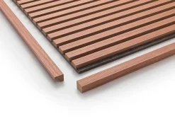 Quiet Wall Panneau Tasseau Bois<Lot 2 Panneaux Muraux Acoustiques en Bois - 240x60cm- 3.12 m² - Cerisier Naturel - A Lattes - Panneau Tasseau de Bois