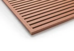 Quiet Wall Panneau Tasseau Bois<Lot 2 Panneaux Muraux Acoustiques en Bois - 240x60cm- 3.12 m² - Cerisier Naturel - A Lattes - Panneau Tasseau de Bois
