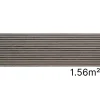 Quiet Wall Panneau Tasseau Bois<Lot 4 Panneaux Muraux Acoustiquec en Bois - 240x60cm - Chêne Foncé - A Lattes - Panneau Tasseau de Bois Naturel