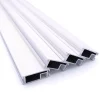 Avosdim Lot 4 Profils Moustiquaire Cadre recoupable - Longueur 160cm - Alu Blanc- Moustiquaire Pour Fenêtre