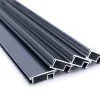 Avosdim Lot 4 Profils Moustiquaire Cadre recoupable - Longueur 100cm - Alu Gris Anthracite- Moustiquaire Pour Fenêtre
