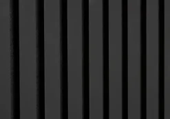 Mpdiscount Lot de 2 - 240 x 60 cm - Panneau Tasseaux - Noir Mat - Feutrine Noir- Panneau Tasseau Bois