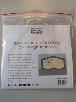 Schlüter Lot de 2 angles rentrants 90 préformés étanches KERDI-KERECK FI- Sous-Couche Parquet Et Stratifié|Sous-Couche Sol Pvc