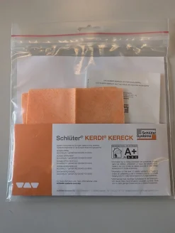 Schlüter Lot de 2 angles rentrants 90 préformés étanches KERDI-KERECK FI- Sous-Couche Parquet Et Stratifié|Sous-Couche Sol Pvc
