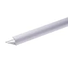 Saniverre Lambris Mural<Lot de 1 CEZ Quart de rond 8 mm carrelage profilé aluminium Argent