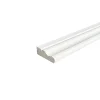 Wood&Sens Lot de 10 Chambranles LXVI Prépeint Blanc MDF, L.2,44 m x l.5,8 cm x Ep.18 mm- Moulure