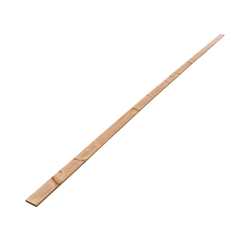 Wood&Sens Moulure<Lot de 25 Champlats Sapin Traité marron, L.2,50 m x l.4,75 cm x Ep.7,3 mm