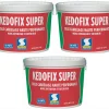 Semin Lot de 3 colles pour Carrelage Haute Performance Kedofix , Prêt à l'emploi, Intérieur/extérieur, seau de 20 kg- Colle Carrelage Sol