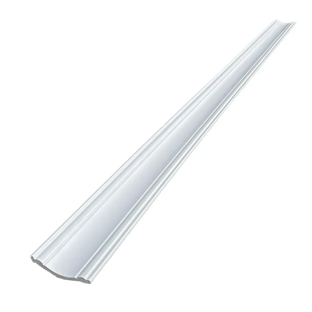 Wood&Sens Lot de 12 Corniches Classiques Polymère Moulure Plafond, L.240 cm x P.12 cm, Ep.50 mm- Moulure
