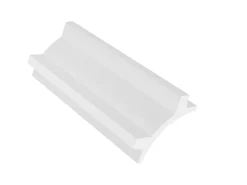 Vente-unique Lot de 3 corniches plafond en polystyrène L290 x l4.7 x H10 cm blanc - IONITA- Moulure Et Rosace De Plafond