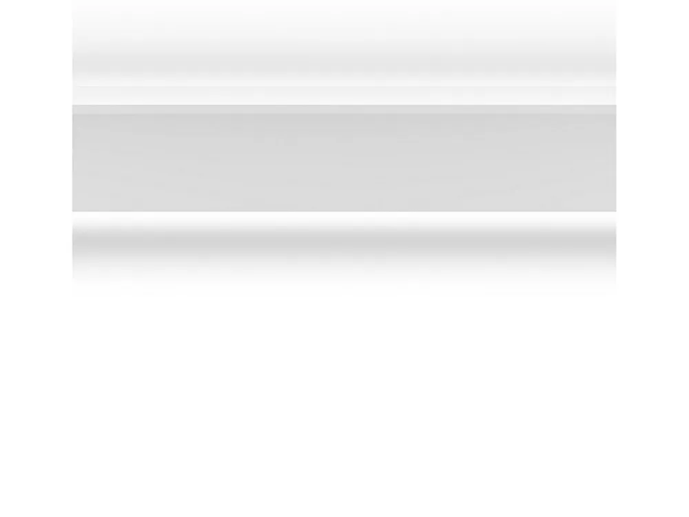 Vente-unique Lot de 3 corniches plafond en polystyrène L290 x l4.7 x H10 cm blanc - IONITA- Moulure Et Rosace De Plafond