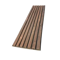 Forestea Panneau Tasseau Bois<Lot de 2 demi panneaux mural décoratif lamelles MDF castle OAK 1250 x 287 x 20 mm 0,72 M2