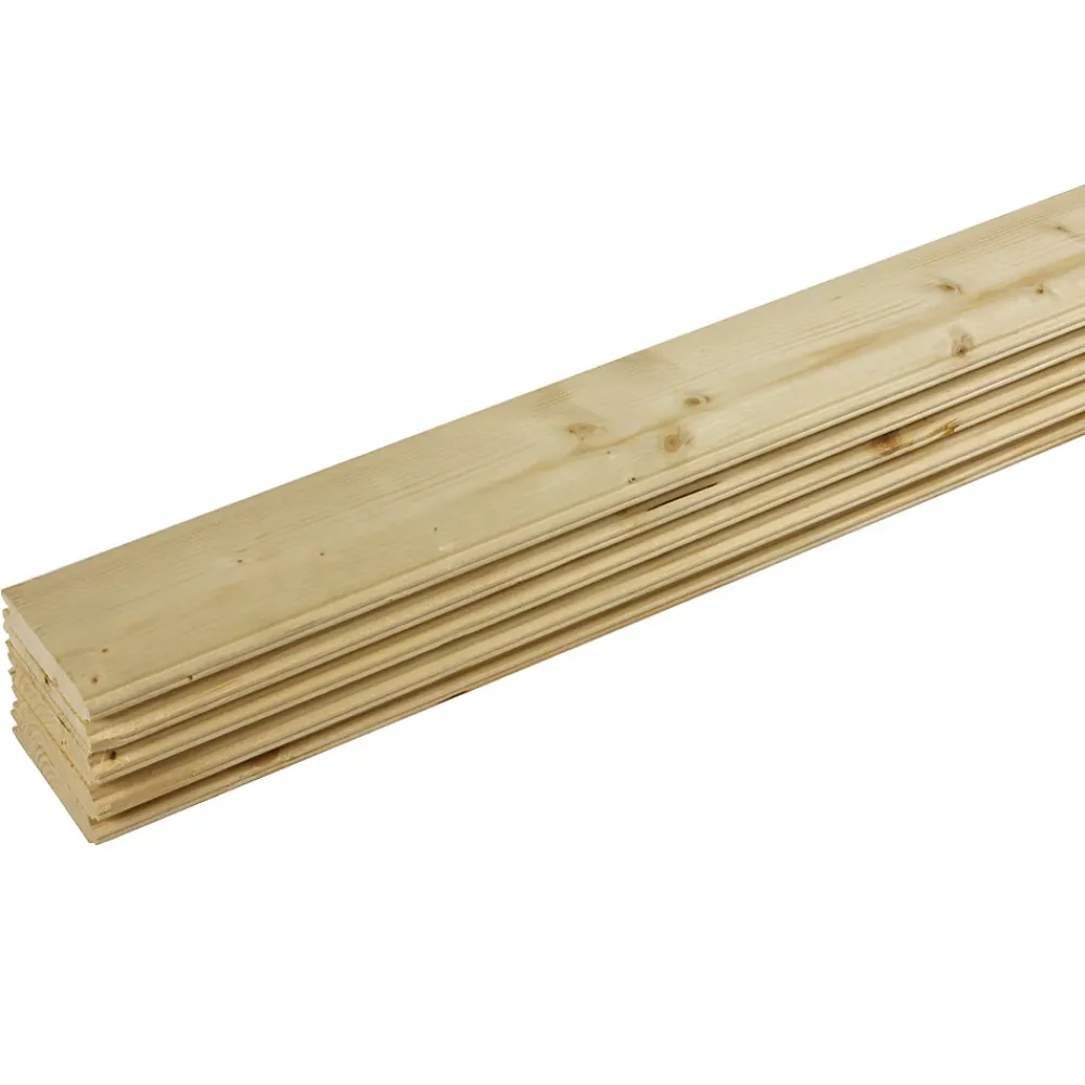 Forestea Tasseau Bois<Lot de 5 lames à volet sapin rabotés 2400 x 90 x 20 mm