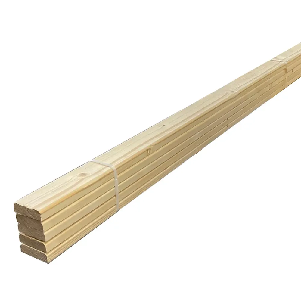 Forestea Tasseau Bois<Lot de 5 lames barre écharpe sapin rabotés 2400 x 70 x 22 mm