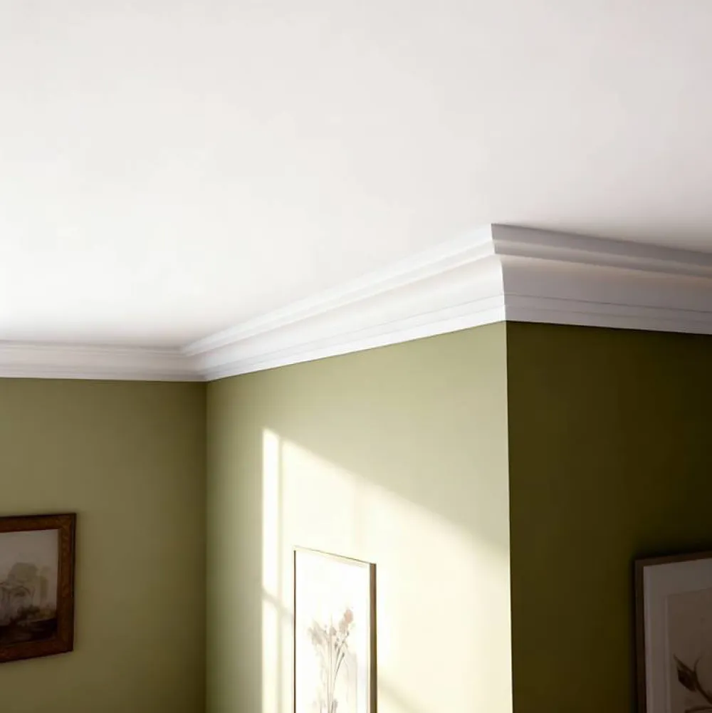 Decoon Moulure Et Rosace De Plafond<Lot de 20 (40ml) Corniches de Plafond décoratives - Versailles - 200x5x5 cm