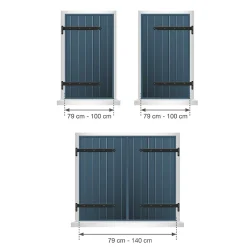 Avidsen Lot de 6 motorisations pour volet battant Open W- Volet Battant