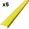 Meiser Lot de 5 nez de marche POLYGRAIN 30x50x950mm Jaune- Nez De Marche|Nez De Marche