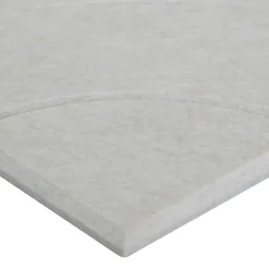 Atmosphera Créateur D'Intérieur Lot de 4 panneaux décoratifs Feutrine gris 30x30cm - Atmosphera- Panneau Tasseau Bois