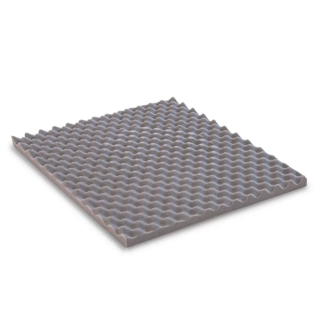 Matelas Pour Tous Lot de 4 panneaux de mousse acoustique 50x50 cm Epaisseur 3 cm- Panneau Décoratif En Bois