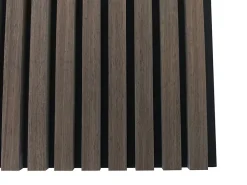 AICA Sanitaire Lot de 3 Panneaux Muraux Décoratifs Acoustiques Bois MDF 240x60cm Noyer AntiBruit, Facile à Poser- Panneau Décoratif En Bois