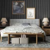 AICA Sanitaire Lot de 3 Panneaux Muraux Décoratifs Acoustiques Bois MDF 240x60cm Chêne grisé AntiBruit, Facile à Poser- Panneau Décoratif En Bois