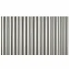 Decoon Panneau Tasseau Bois<Lot de 7 Panneaux muraux tasseaux bois 120 x 30 x 1,9 cm - Tête de lit - Lamelles décor marbre blanc / feutrine noir - 2,52m²